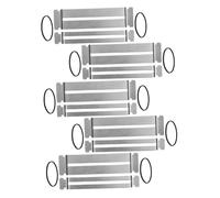 Mikinona 5 Sets Guitar Fretboard Shield Kit for Fret Maintenance and Polishing Metal Fret Protector Pads with Finger Guards Luthier Accessories for Sound and Smooth Playability