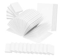 Mikinona 50 Pcs Miniature Dollhouse Books Blank Notebooks Tiny Craft Writing Pads Sturdy Coated Paper Small Notepads for Dollhouse Decoration and DIY Accessories