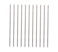 Mikinona 50 Pcs Model Car Axle Shafts for DIY Wheels Crafts Premium Iron Replacement Parts for Childrens Handmade Car Accessories Fits Wheels Silver Finish