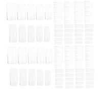 Mikinona 500Pcs Full Cover Press on Nails Acrylic Fake Nail Tips with 10 Sizes for and Medium Length for Women