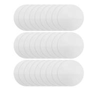 Mikinona 500pcs Qualitative Cellulose Filter Paper Circles Medium Speed Filtration Laboratory Filters with Robust Wet Strength for Efficient Chemical Analysis