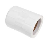 Mikinona 500pcs White Jewelry Price Tags Self Adhesive Blank Rectangle Stickers for Rings Necklaces Bracelets Writable Display Labels Kraft