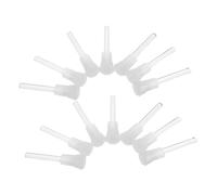 Mikinona 50pcs Decorative Glass Wands for Essential Oil Application Rods for DIY Aromatherapy Blends Travel Accessories to Preserve Freshness and Monitor Oil Color