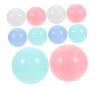 Mikinona 50pcs Ocean Ball Pit Balls for Small for Easy Grasp Educational to Develop Hand-eye Coordination and Sensory Skills Suitable for Indoor Outdoor Pools and Playpens Random Color