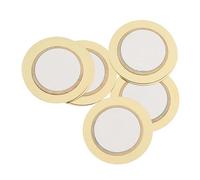 Mikinona 50pcs Piezo Discs Acoustic Pickup Transducer Lightweight High Sensitivity Piezo Diaphragm for Electronic Drums Buzzers Easy Installation and Durable Design
