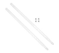 Mikinona 5a Luminous Glow Drumsticks 2pcs Red Blue Bubble Pattern, Light up Stage Drum Sticks for Jazz and Rock, Professional Percussion Drumsticks for Drummers and Music Performance