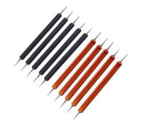 Mikinona 5pcs Double-ended Nail Art Pen for Dot Painting and Embossing Gel Nails Stylus Tools for Embossing Pattern Clay