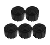 Mikinona 5pcs High Density Vibration Plastic Pads for Gym Equipment Φ Round Shock Absorbing Floor Mat Protection for Treadmill Washer Dryer Compressor Feet Pads