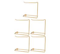 Mikinona 5pcs Nail Practice Sticks Display Stand for False Nails with Iron Material and Easy Assembly for Professional Salon Use