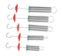 Mikinona 5pcs Physics Experiment Springs Set for Students Coil Springs for Teaching S Law and Mechanics Portable Science Education Tool Enhancing Learning and Force Elasticity Understanding