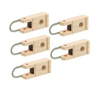 Mikinona 5pcs Piano Middle Pedestals Professional Tuning Tools Repairing Parts for Piano Tuning Maintenance Supplies