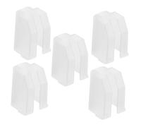 Mikinona 5pcs Plastic Record Player Stylus Protector Covers Lightweight Turntable Needle Dust Guards Easy Replacement for Vinyl Record Players
