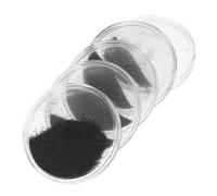 Mikinona 5pcs Teaching Iron Powder Shavings for Magnet Science Education Plastic and Iron Material Physics Classroom Experiment Kit for School Projects and Magnetic Field Demonstrations