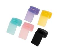 Mikinona 5pcs Thumb Pad Finger Rest for Clarinet Colorful Silicone Clarinet Thumb Rest Cushion Honeycomb Cushion Pad