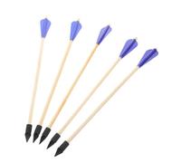 Mikinona 5pcs Traditional Chinese Wooden Arrows for Tossing Games Durable Props for Pitch Pot Building Activities and Themed Parties Portable and Versatile Arrow