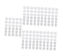 Mikinona 5sets Matte Eyeshadow Palette Diy Metal Stickers Green Palette Accessories 30pcs*5