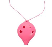 Mikinona 6-hole Alto Ocarina Musical Instrument for Beginners Lightweight Resin Random Color Accessories
