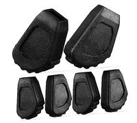 Mikinona 6 Pcs Drum Kit Rubber Seat Pads for Stool Mats Floor Protectors Minimise Vibration and Noise Drum Hardware Accessories