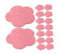 Mikinona 60pcs Compressed Facial Cleansing Sponges Makeup Removing Sponges for Travel Gently Exfoliate Cleanse Shaped Design for Face Washing and Makeup Removal