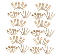 Mikinona 60pcs Metal Alligator Hair Clips Non-slip Hairpins for Women DIY Hairstyles Crafts Includes Square Hollow Gold Fish Tail Barrettes Versatile Kawaii Hair Accessories