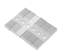 Mikinona 6pcs Aluminum Timing Belt Mounting Blocks Clamp for 3D Printer Accessories Timing Belt Fixing Pieces Suitable for Tension and Mounting in Additive Manufacturing