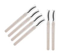 Mikinona 6pcs Compact Lash Brush Set Microtip Eyelash Brush for Mascara Application Travel-ready Eyelash Tools