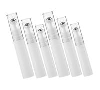 Mikinona 6pcs Eye Cream Roller Bottles Set 5ml 10ml 15ml Refillable Vacuum Empty Roller Ball Applicators White for Travel and Facial Serum Massage