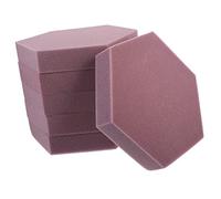 Mikinona 6pcs Hexagon Sound Dampening Panels High Density Acoustic Treatment for Home Office Studio Use Sound Absorption and Echo Reduction Fireproof