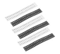 Mikinona 6pcs Key Kalimba Note Stickers with High Adhesion Piano Scale Decals for Beginner Thumb Piano Training Clear Musical Staff Labels for Fast Skill Development and Easy Visibility