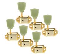 Mikinona 6pcs Locking Guitar Tuners Piano Button Guitar Tuning Pegs Acoustic Electric Tuning Accessories