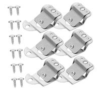 Mikinona 6pcs Microphone Holder Mic Hanger Clips Microphone up Clip Screws for Handheld Mounting Hook for Recording Accessories Hanging Screws