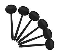 Mikinona 6pcs Plastic Eye Test Occluders for Optometrists Light Blocking Handheld Exam Tools Accurate Eye Shield for Optometry Testing and Visual Performance