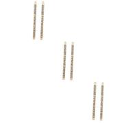 Mikinona 6pcs Professional Makeup Brow Pencil Balm Double Head Grey Brown Eyebrow Pencil Natural Brow Stamping Pen