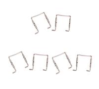 Mikinona 6pcs Professional Violin Chinrest Clamp Screw Material for Violin Chinrest Rest