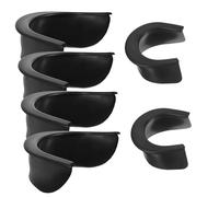Mikinona 6pcs Small Billiard Pocket Liners Lightweight Snooker Hole Protectors Sturdy Table Pocket Accessories for Noise Reduction and Easy Installation