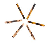 Mikinona 6pcs Strong Acetate Material Hairpin Hair Clips Stylish Hair Accessories for Women's Makeup Clips