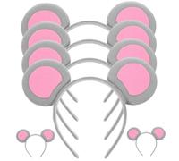 Mikinona 6pcs Unique Headband Mouse Ears Headbands for Women Bulk Hair Accessories for Girls