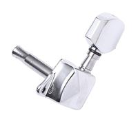 Mikinona 6pcs Vintage Style Guitar Tuning Pegs Semi Closed Design for Folk Guitars Configuration Durable Heads for Improved Sound and String Fixation