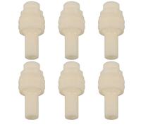 Mikinona 6pcs Wide Mouth Water-Based Fire Extinguisher Replacement Nozzles 2l Metal Small Fire Extinguisher Parts for Home and Vehicle Safety