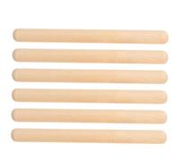 Mikinona 6pcs Wooden Percussion Instrument Sticks for Boy Girl Educational Rhythm Playthings Safe Music Toys for Toddlers for Early Learning Sound Exploration