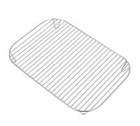 Mikinona 7-in-1 Air Fryer Accessories Stackable Grilling Rack for Outdoor Cooking Heat-Resistant Stainless Steel Grilling Stand Convenient Kitchen Supplies for Air Fryers