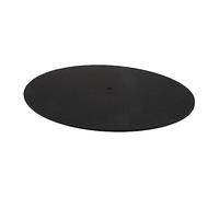 Mikinona 7 Inch Turntable Mat 3mm Thick Black Felt Protective Pad for Vinyl Records Suitable for Phonograph Turntable Reduces Damage and Noise Convenient to Use