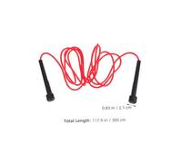 Mikinona 7pcs Adjustable PVC Racing Jump Rope with Anti-slip Handles for Fitness Training Weight Loss Outdoor Exercise Suitable for Teens and Adults