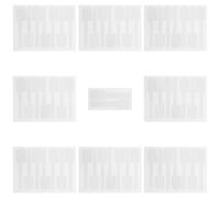 Mikinona 88-key Electronic Piano Keyboard Protector White Pvc Anti-scratch Invisible Touch Film Music Keyboard Accessory for Stage and School Use