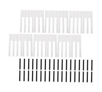Mikinona 88pcs Piano Keytops Replacement Set for 88 Keys Including 5.1 White Keys Professional Piano Accessories and Musician Use
