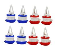 Mikinona 8Pcs Box Drink Spout Pourer with Cover Replaceable Milk and Juice Diverter Tap Easy to Install Kitchen Accessory for Clean Spill Beverage Dispensing