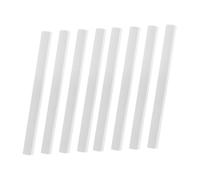 Mikinona 8pcs Dustpan Rubber Lip Replacement Strips Soft Resilient Rubber Edge for Dustpans Easy to Install Fit for Household and Commercial Cleaning Prevents Dust Leakage and Floor
