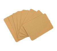 Mikinona 8pcs Non-Slip Shoe Sole Grips with Wave Pattern, Cuttable Khaki Silicone Anti-Slip Pads for Heels and Boots, Sturdy 1.5mm Thick Sole Protectors for Men and Women, Quiet