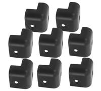 Mikinona 8pcs Plastic Speaker Corner Guards Corner Protectors for Guitar Amplifier Frame Protectors Wide Compatibility Protective Guards