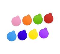 Mikinona 8pcs Silicone Jar Lids for Yogurt and Canning Reusable Compact Multi-color Food Storage Covers for Daily Use and Household Containers
